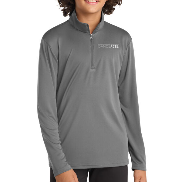 Sport-Tek® Youth PosiCharge®Competitor™ 1/4-Zip Pullover - Printed Logo **Add Name For $5** Thumbnail