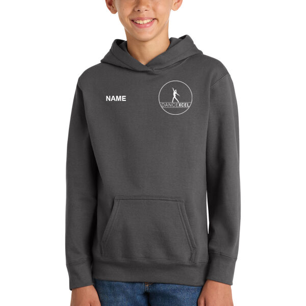 Port & Co - Youth Fan Favorite Fleece Pullover Hooded Sweatshirt - Embroidered Logo **Add Name For $5** Thumbnail