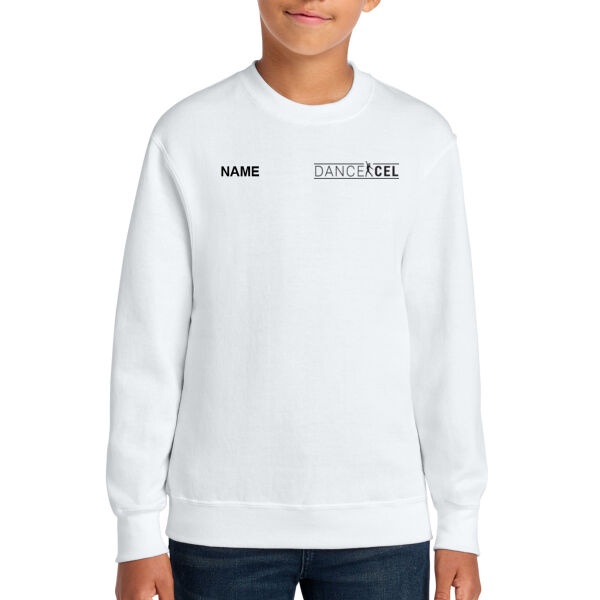 Port & Co® Youth Core Fleece Crewneck Sweatshirt - Embroidered Logo **Add Name For $5** Thumbnail