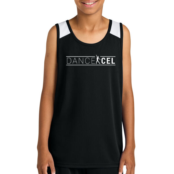 Sport-Tek® Youth Club Track Tank - Printed Logo Thumbnail