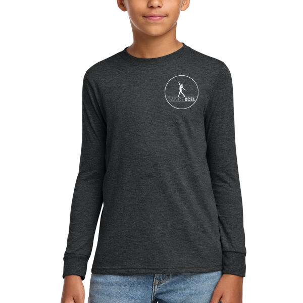 District - Youth Perfect Tri Long Sleeve Tee - Printed Logo Thumbnail