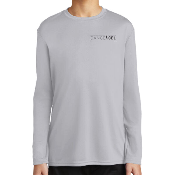 Port & Co - Youth Long Sleeve Performance Tee - Printed Logos Thumbnail