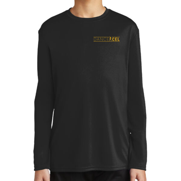 Port & Co - Youth Long Sleeve Performance Tee - Printed Logos Thumbnail