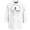 Eight Knot Button Chef Coat with Thermometer Pocket Thumbnail