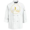 Eight Knot Button Chef Coat with Thermometer Pocket Thumbnail