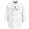 Eight Knot Button Chef Coat with Thermometer Pocket Thumbnail