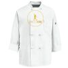 Eight Knot Button Chef Coat with Thermometer Pocket Thumbnail