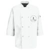 Eight Pearl Button Chef Coat with Thermometer Pocket Thumbnail