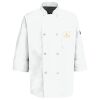 Eight Pearl Button Chef Coat with Thermometer Pocket Thumbnail