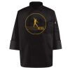 Black Knot Button Chef Coat Thumbnail