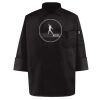 Black Knot Button Chef Coat Thumbnail