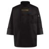 Black Knot Button Chef Coat Thumbnail